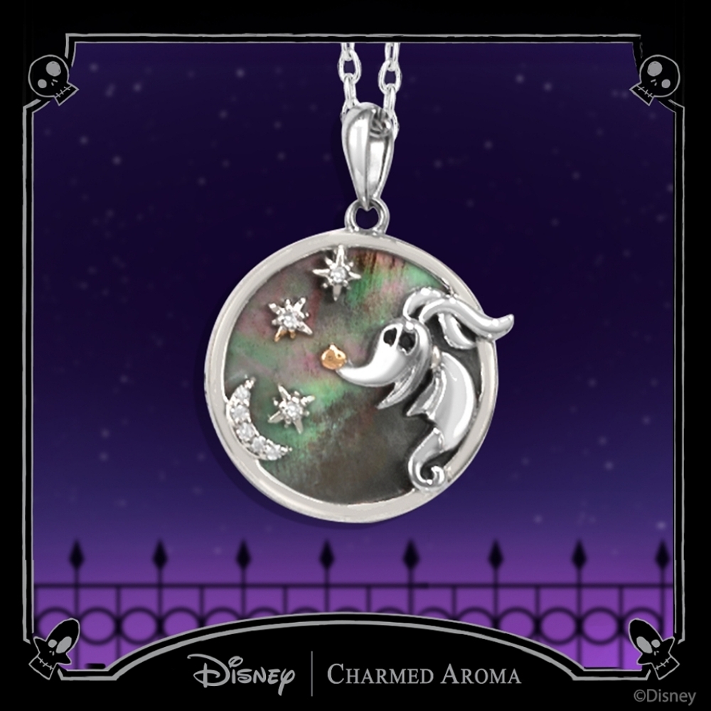 Disney Nightmare Before Christmas Zero Necklace, Charmed Aroma